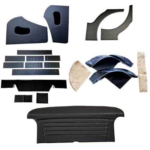 EARLY TR3A DELUXE 9-PIECE PANEL TRIM KIT
