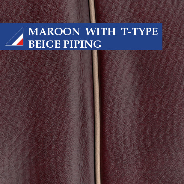 FRONT SEAT COVERING KIT -LEATHER- 1949-53