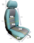 MINI SUFFOLK RECLINING SEAT RIGHT HAND (VINYL)