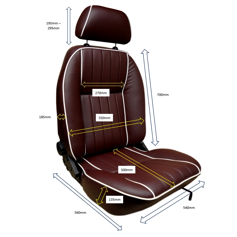 座椅子 Nottingham village SUFFOLK RECLINING SEAT RIGHT HAND (VINYL) – Newton Commercial