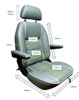 VW T2 SUFFOLK CAPTAINS RECLINING CHAIR LEFT HAND (VINYL)