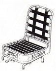 EARLY AUSTIN FRONT SEAT COVERS - TO FIT POST LEG SEATS
