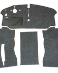 TYPE 2 VAN 1973-79 COMPLETE FRONT CARPET SET LHD NYLON