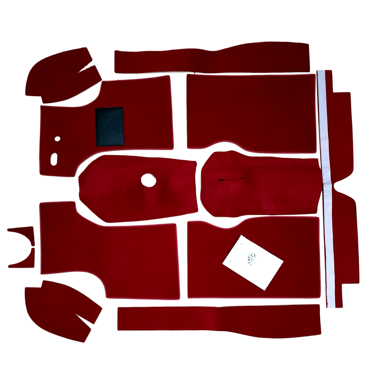 COMPLETE CARPET SET 1956-71    ALL MODELS  RHD