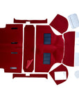 MINI MKI, MKII & EARLY MKIII MOULDED CARPET SET