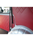 T5 T6 VW VOLKSWAGEN FILLET SEATBELT PAIR TWIN SLIDING DOOR SEAT BELT PANELS RIGHT HAND SIDE DOOR VINYL DIAMOND EMBOSSED BOARDS CONVERSION UPGRADE TRANSPORTER