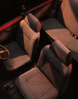 MINI SALOON HARLEQUIN CLOTH FRONT SEAT KIT
