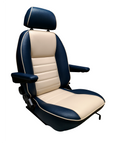 VW T25 CAPTAINS RECLINING CHAIR LEFT HAND (LEATHER)