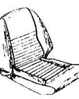SPITFIRE MK.III USA 1968 CARS & GT6 MK.II UK CARS-LOW BACK SEAT KIT