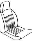 SPITFIRE MK.IV 1970-73 & GT6 MK.III HIGH BACK RECLINER USA MODELS