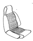 GT6 MK.II SEAT COVER KIT-USA ONLY- HIGH BACK-1969 ONLY
