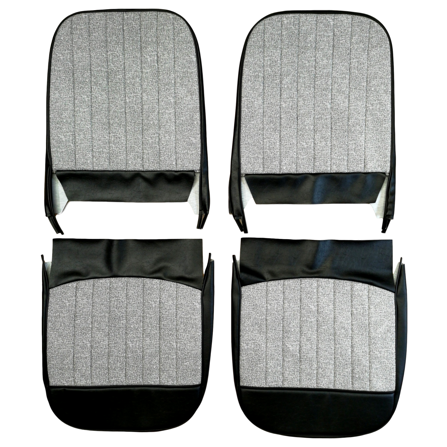 EARLY AUSTIN FRONT SEAT COVERS - SEWN FACES
