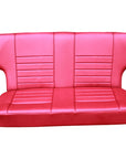 COMPLETE SALOON REAR SEAT TO MATCH SUFFOLK AND BUCKET SEATS (LEATHER)