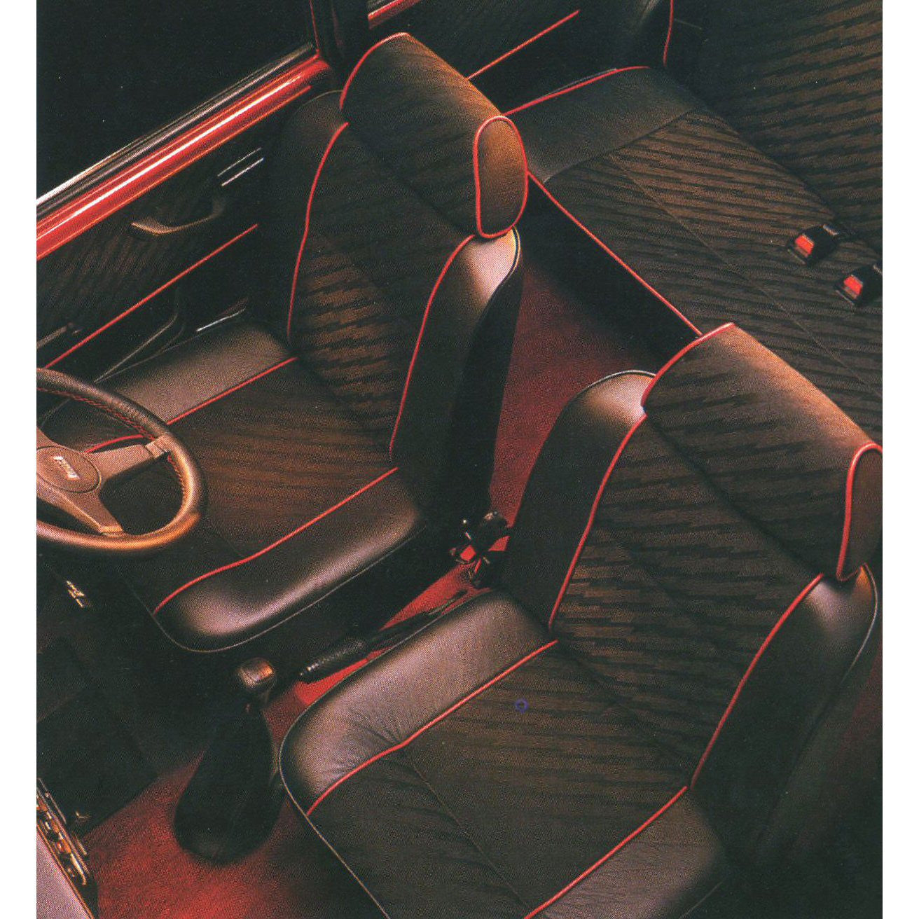 MINI COOPER LIGHTNING CLOTH FRONT SEAT COVERS