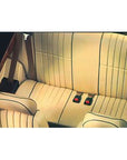 ROVER MINI LEATHER VERTICAL FLUTE REAR SEAT COVER KIT