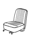 INNOCENTI MKI FRONT SEAT COVERS