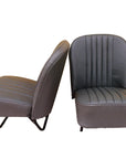 SERIES II FRONT SEAT KIT-LATER STYLE-LEATHER 1954-56