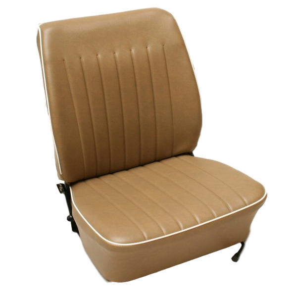 VW TYPE 2 1973-79 FRONT PASSENGERS SEAT COVER CLOSED BACK (CLAM SHAPE)