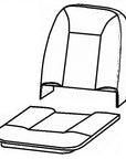 1275GT & EARLY CLUBMAN FRONT SEAT FOAM KIT