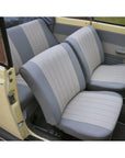 BEETLE SALOON 73ON TWOTONE FRONT & REAR SEAT COVERS (3 POINT)