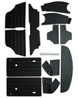 MKIII MINI 850 ROUND SPEEDO INTERIOR PANEL KIT (1973-76)