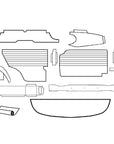 INNOCENTI MKI & II COMPLETE INTERIOR TRIM PANEL KIT