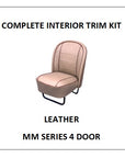 MM SERIES 4 DOOR LEATHER COMPLETE TRIM KIT