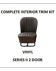 SERIES II 2 DOOR VINYL COMPLETE INTERIOR TRIM KIT