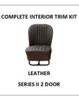 SERIES II 2 DOOR LEATHER COMPLETE INTERIOR TRIM KIT