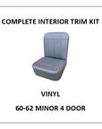 MINOR 60-62 4 DOOR VINYL COMPLETE INTERIOR TRIM KIT