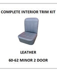 MINOR 60-62 2 DOOR LEATHER COMPLETE INTERIOR TRIM KIT