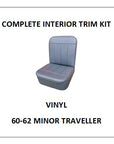 MINOR 60-62 TRAVELLER VINYL COMPLETE INTERIOR TRIM KIT