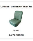 MINOR 64-71 2 DOOR VINYL COMPLETE INTERIOR TRIM KIT
