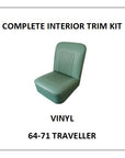MINOR 64-71 TRAVELLER VINYL COMPLETE INTERIOR TRIM KIT