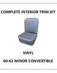 MINOR 60-62 CONVERTIBLE VINYL COMPLETE INTERIOR TRIM KIT