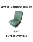 MINOR 64-71 CONVERTIBLE VINYL COMPLETE INTERIOR TRIM KIT