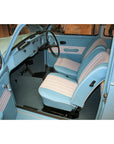 BEETLE SALOON 73ON TWOTONE FRONT & REAR SEAT COVERS (3 POINT)