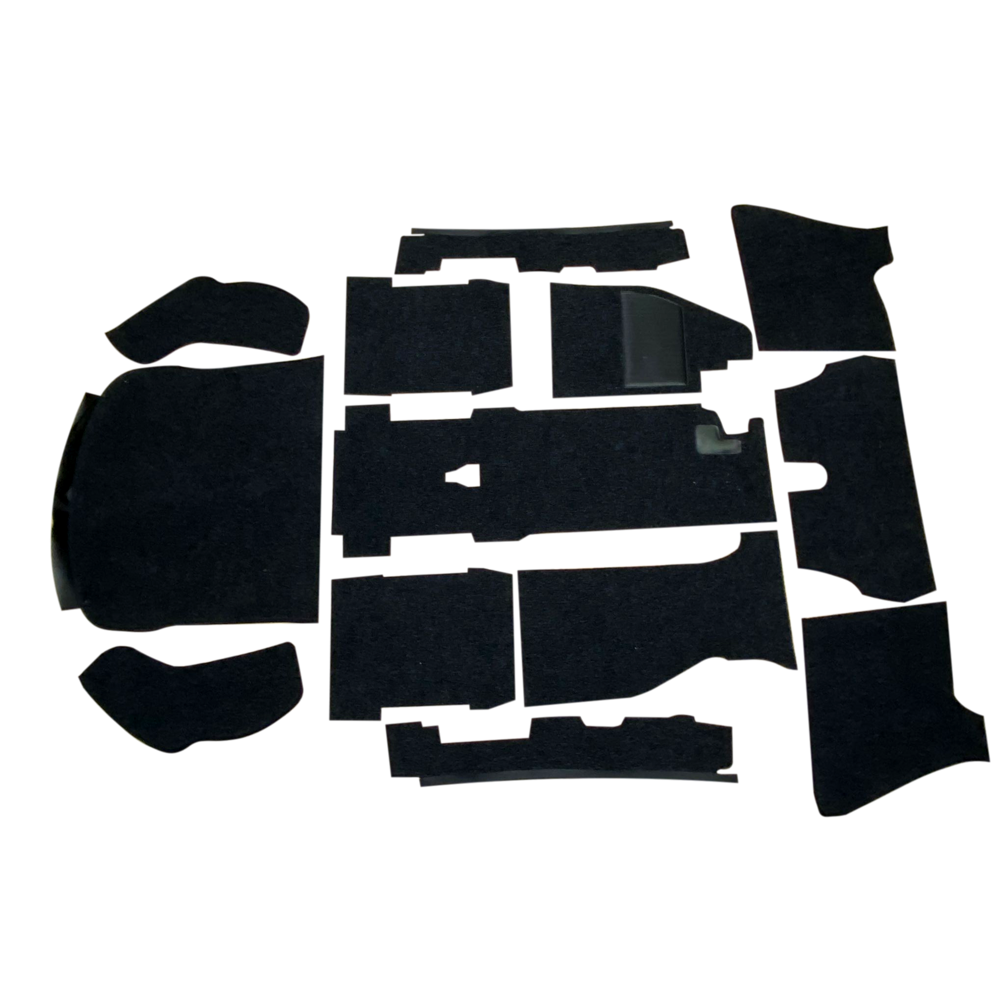 SALOON 1973 on LHD CARPET SET NARROW WEAVE