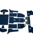 1952-60 BEETLE CABRIOLET RHD CARPET SET NARROW WEAVE