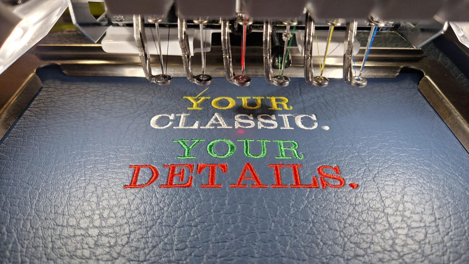 Newton Commercial Embroidery Sample