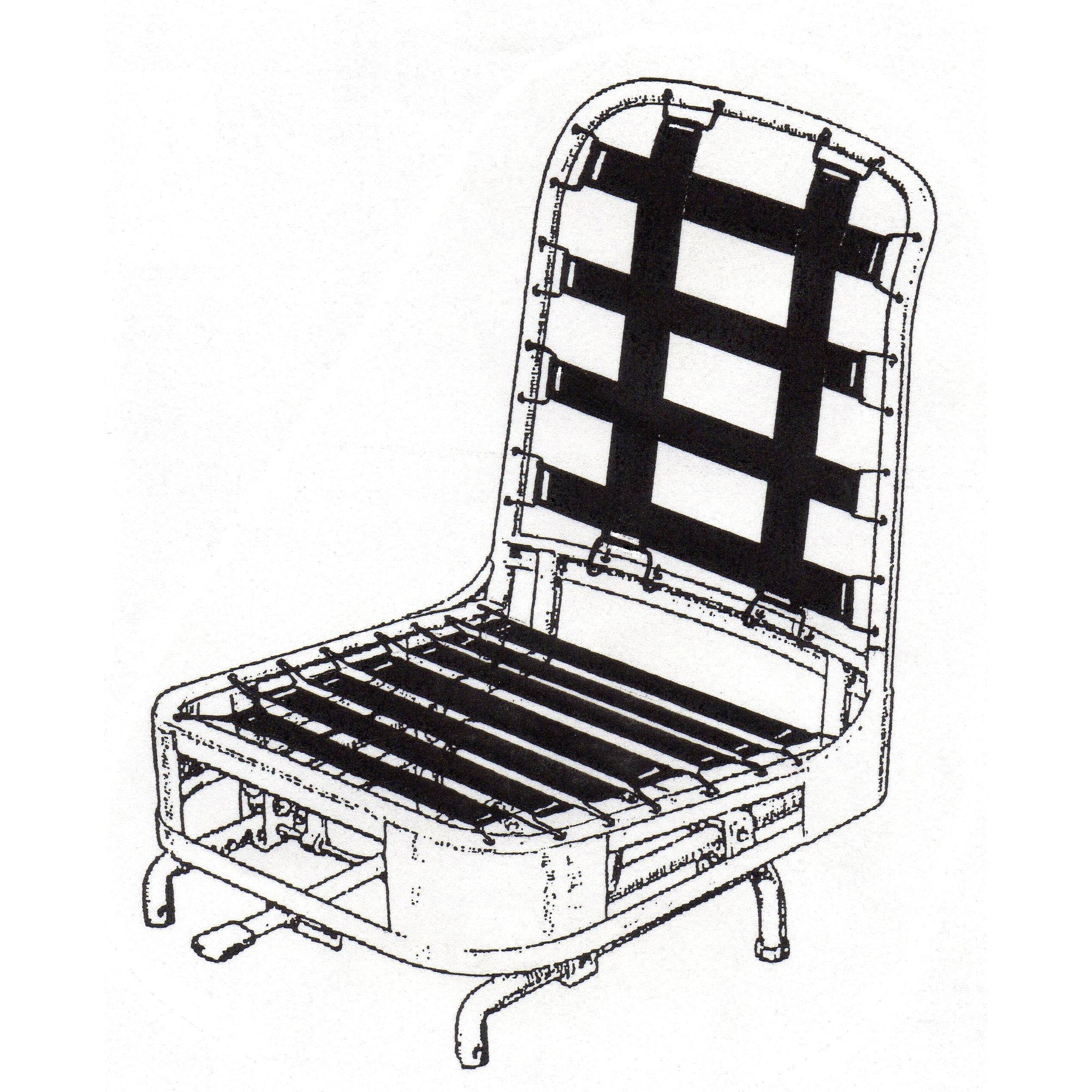 EARLY AUSTIN FRONT SEAT COVERS - TO FIT POST LEG SEATS