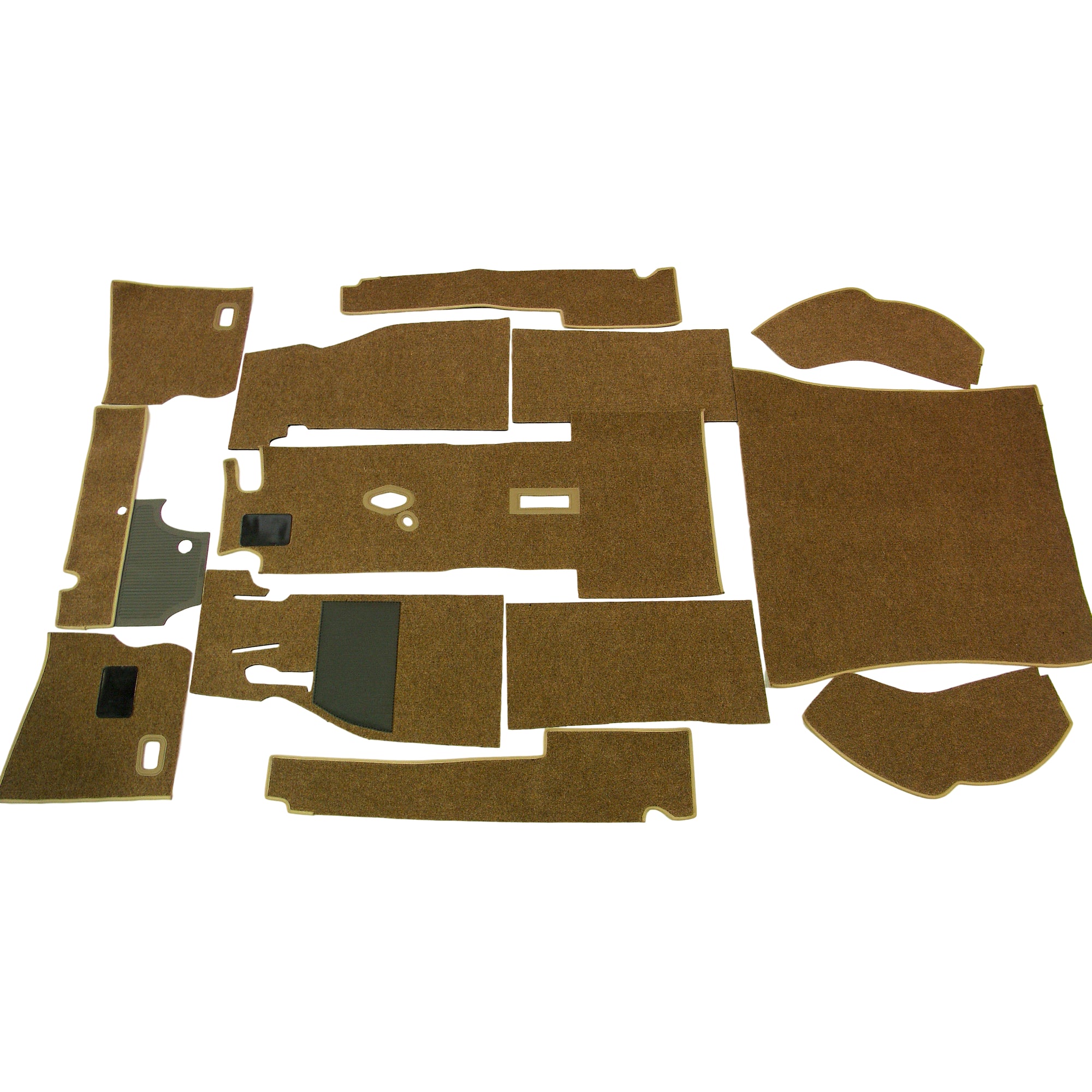 SALOON 1956-57 RHD CARPET SET SQUARE WEAVE