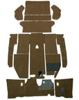 SALOON 1968-69 EARLY LHD CARPET SET NARROW WEAVE