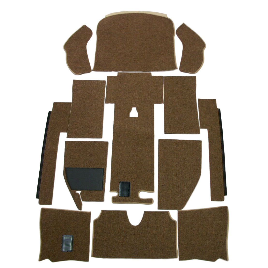 SALOON 1970-72 LHD CARPET SET NARROW WEAVE