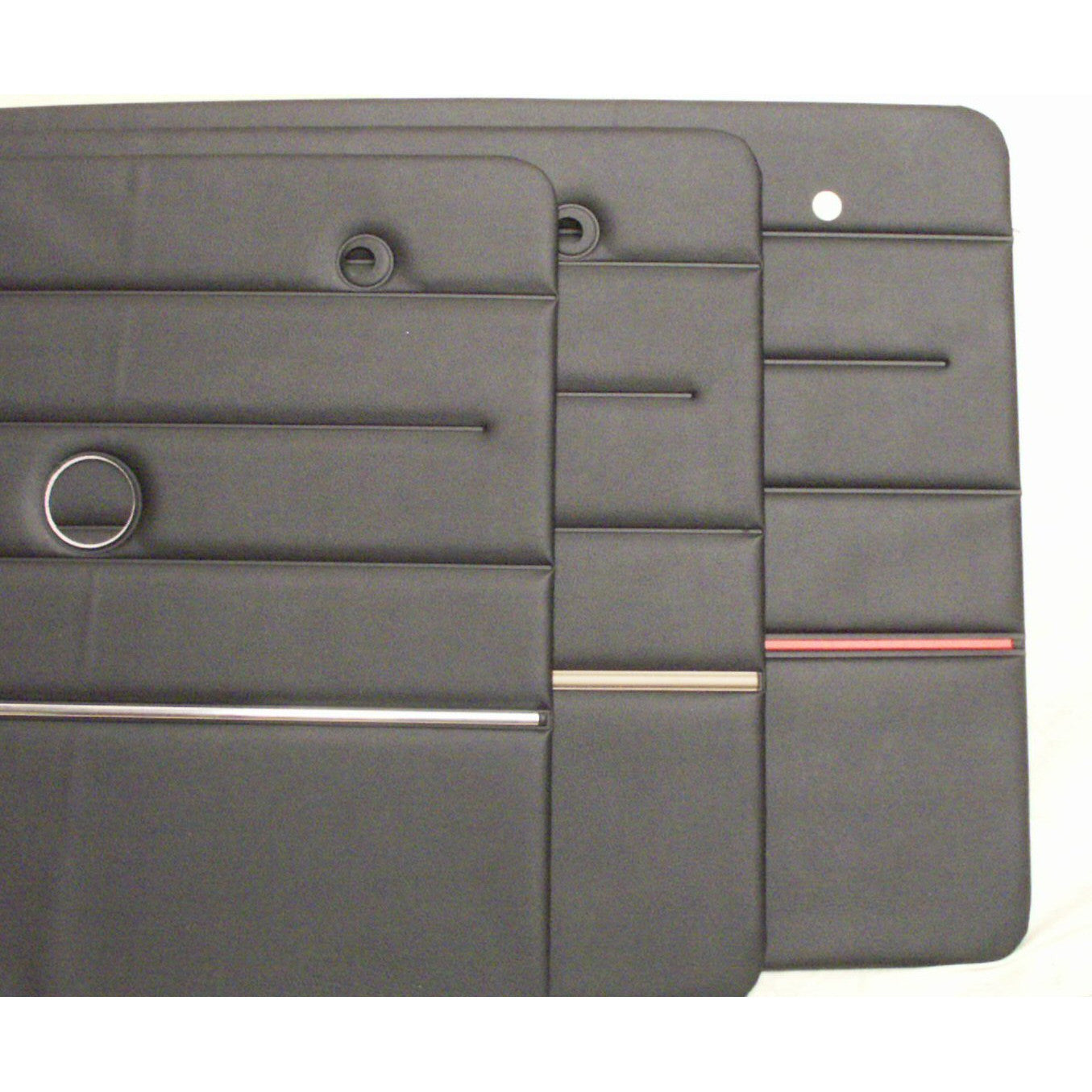 LATE MINI PAIR OF DOOR PANELS WITH PLASTIC TRIM