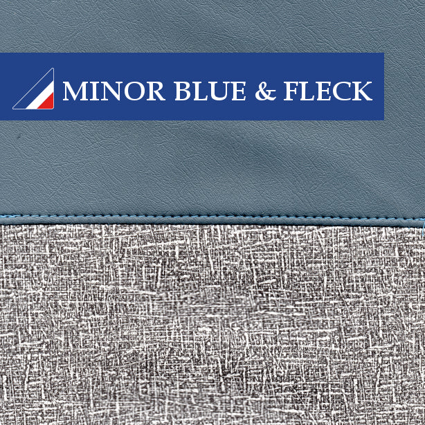 AUSTIN MINI REAR SEAT COVER KIT - SEWN FACE