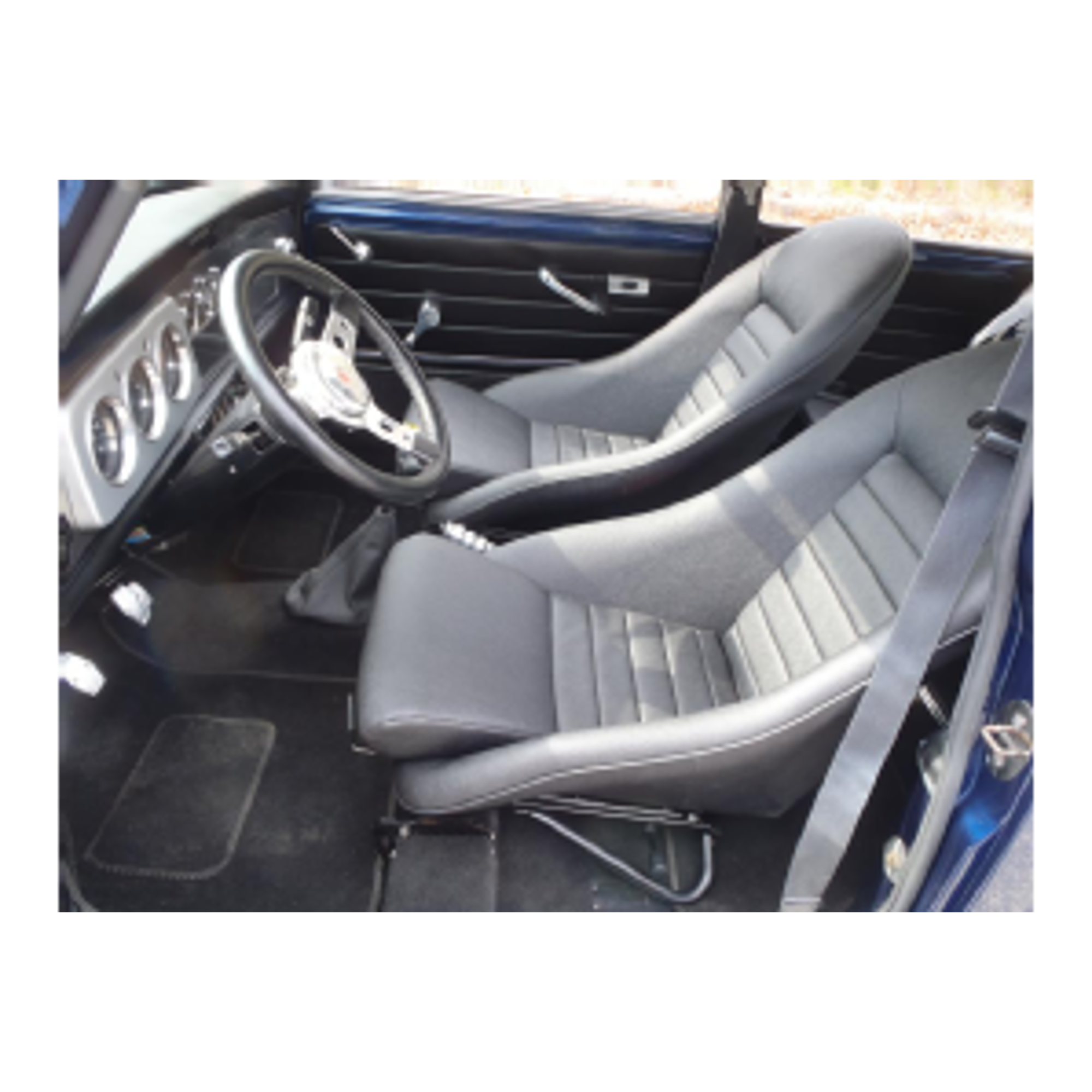 MINI BUCKET SEAT RIGHT HAND (LEATHER)