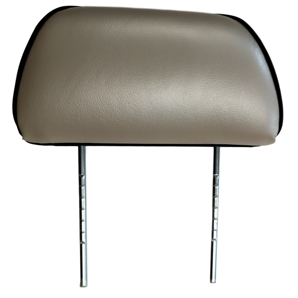 COMPLETE TWIN POST HEADREST (LEATHER)
