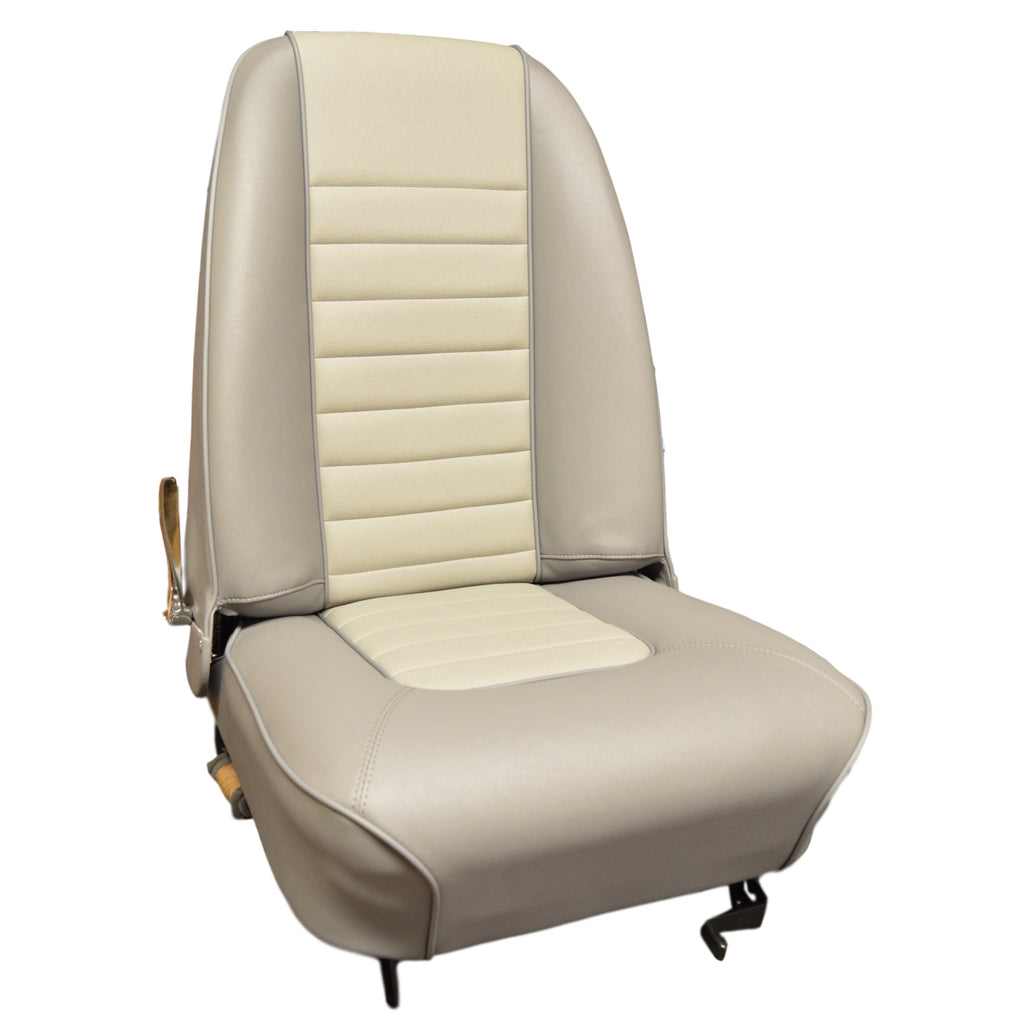 MKI COOPER REPLICA RECLINING COMPLETE SEAT LEFT HAND (LEATHER)
