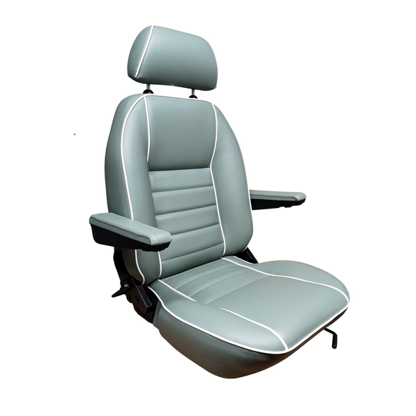 VW T2 BRAZILIAN SUFFOLK CAPTAINS RECLINING CHAIR RIGHT HAND (LEATHER)